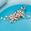 Hair Clips with Rhinestone Setting Fairy Hair Clips with Pearl Flower Design for Thick Curly Hair Styling Decorative
