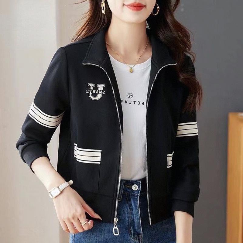 Women's Stylish Petite Cardigan Hoodie Jacket - Spring/Autumn 2025 Fashion