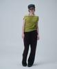 FUNFROMFUN Dot Banding Pants, Black+Pink