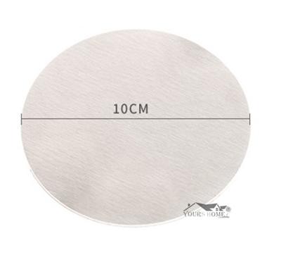 Round & Square Table Cup Mat Kitchen Mat Pad For Bar Cocktail Stainless Steel Mat Kitchen Glass Coaster Placemat Barware