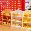 Miniature Supermarket Shelf Display Stand Storage Rack Scene Decor House Accessories