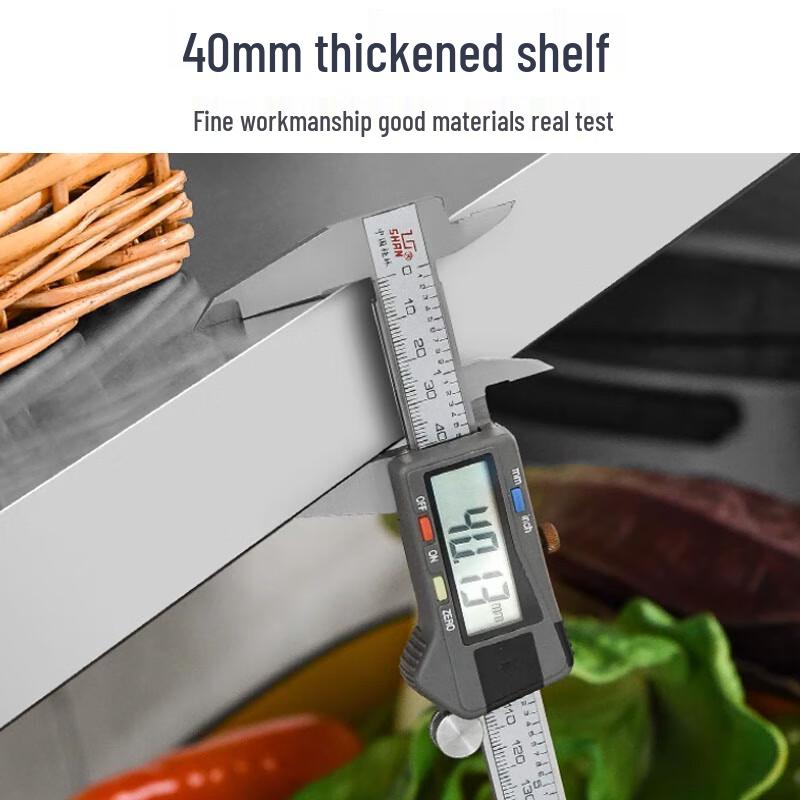 Heavy-Duty 3-Tier Adjustable Storage Rack