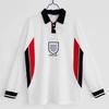 England 1996 Euro Retro Football Jersey Men Women Unisex Short Sleeve Soccer Shirt Beckham Owen 7 10