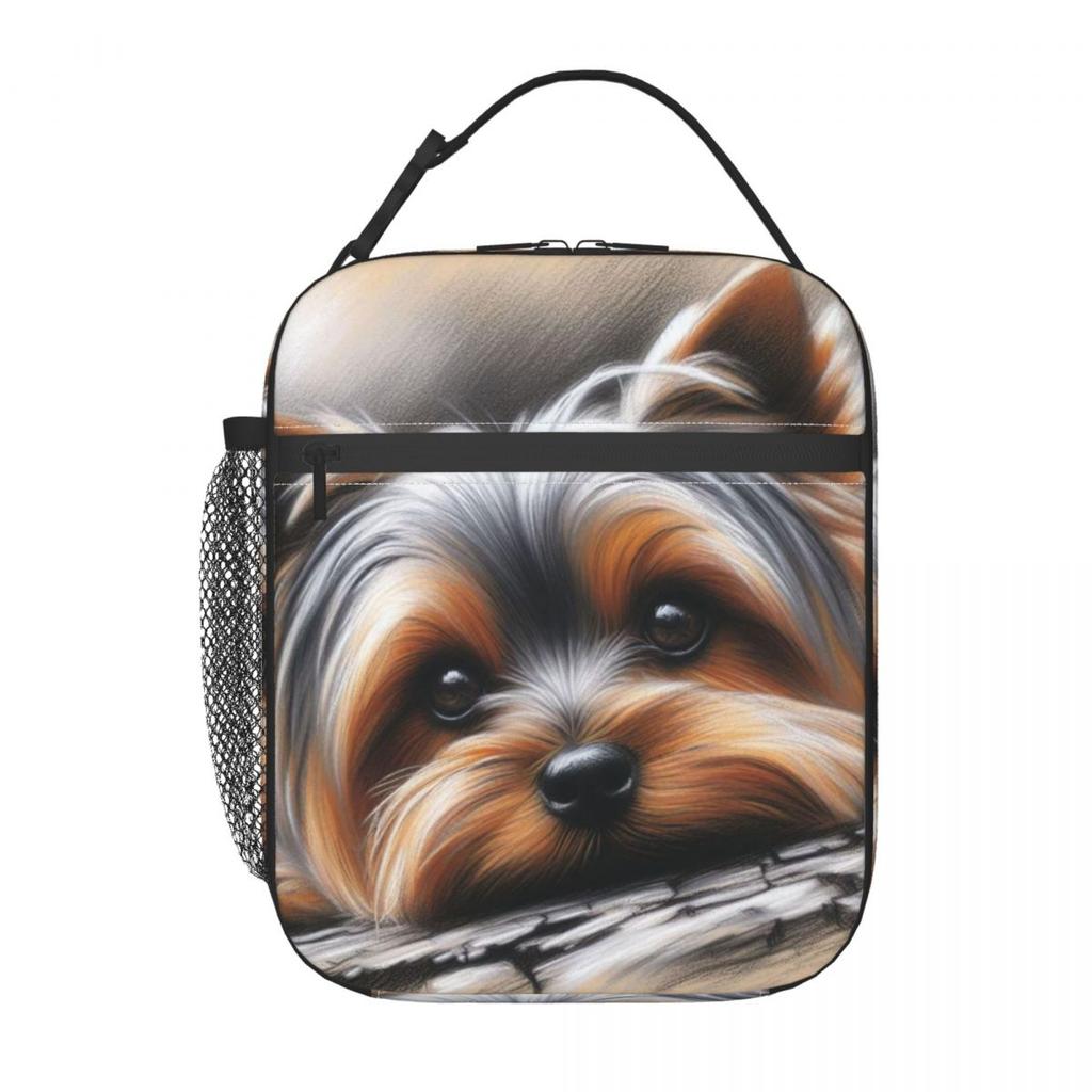 A Single Pack Of Yorkshire Insulated Lunch Bag for Kids School Cooler Thermal Food Box Tote Portable Lunch Boxes Container
