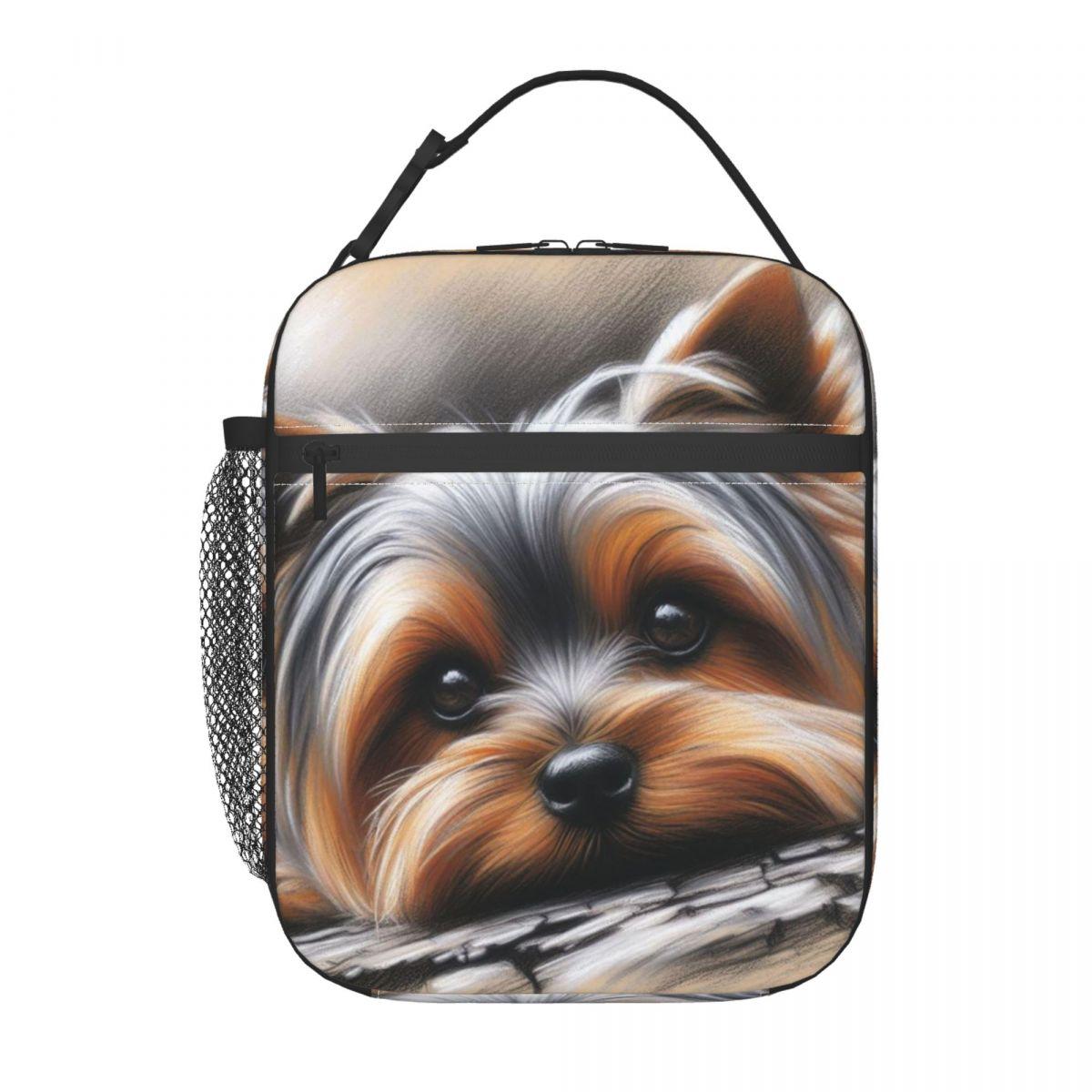 

A Single Pack Of Yorkshire Insulated Lunch Bag for Kids School Cooler Thermal Food Box Tote Portable Lunch Boxes Container One Size