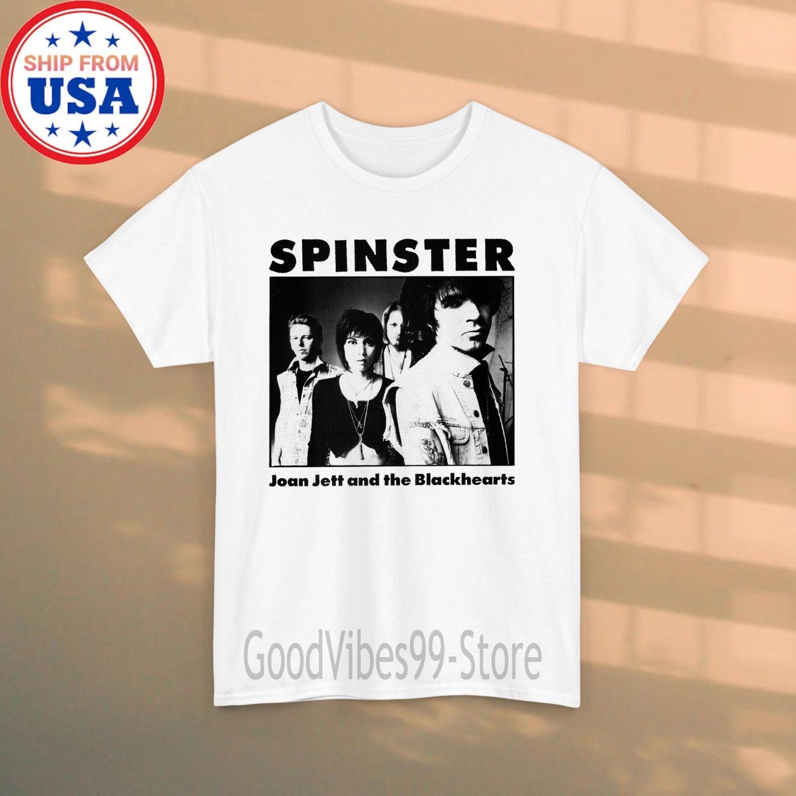 Joan Jett and The Blackhearts Men s White Size S-5XL S