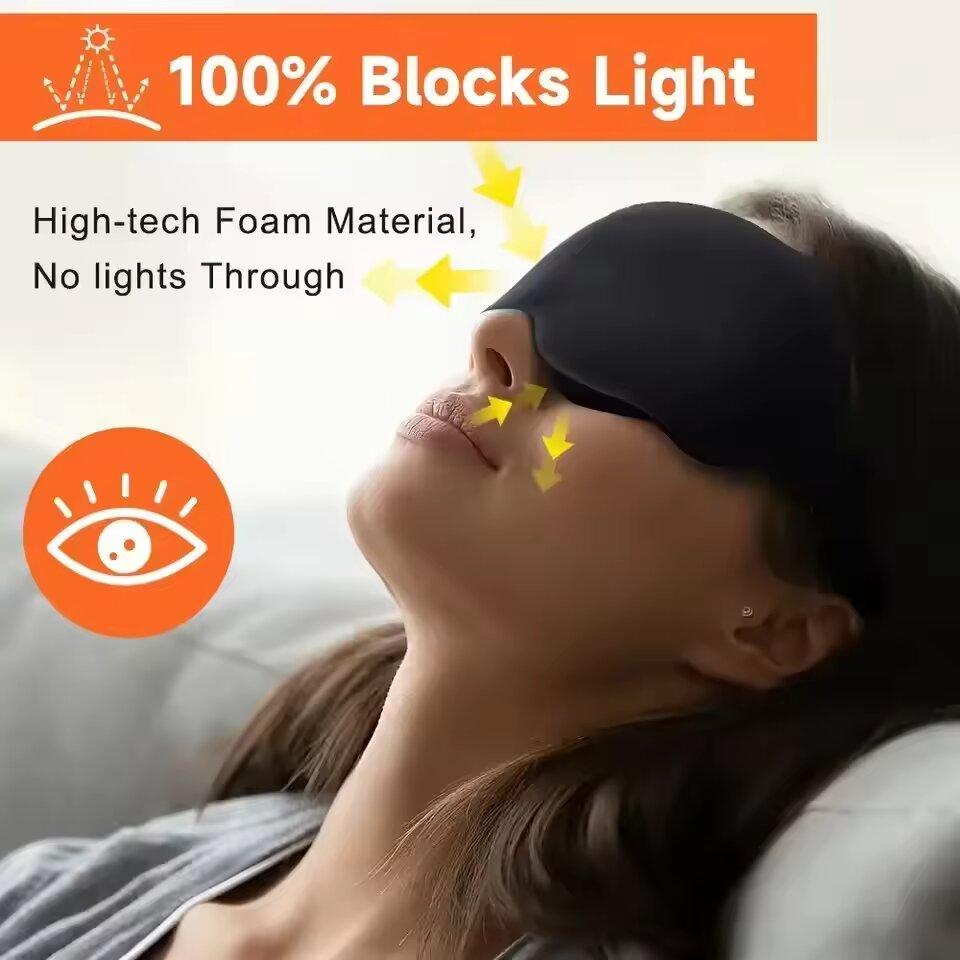 Travel 3D Sleeping Mask Eyepatch Blindfold Light Eye Mask for Sleeping Mask Slaapmasker Night Sleeping Aid Sleep Patch