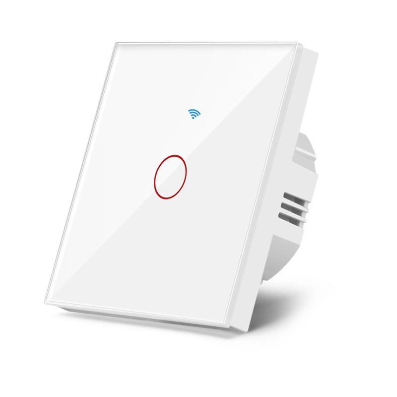 EU Graffiti Smart WiFi Switch with RF433, Voice Control, Alexa & Google Home Compatibility, Touch Activation