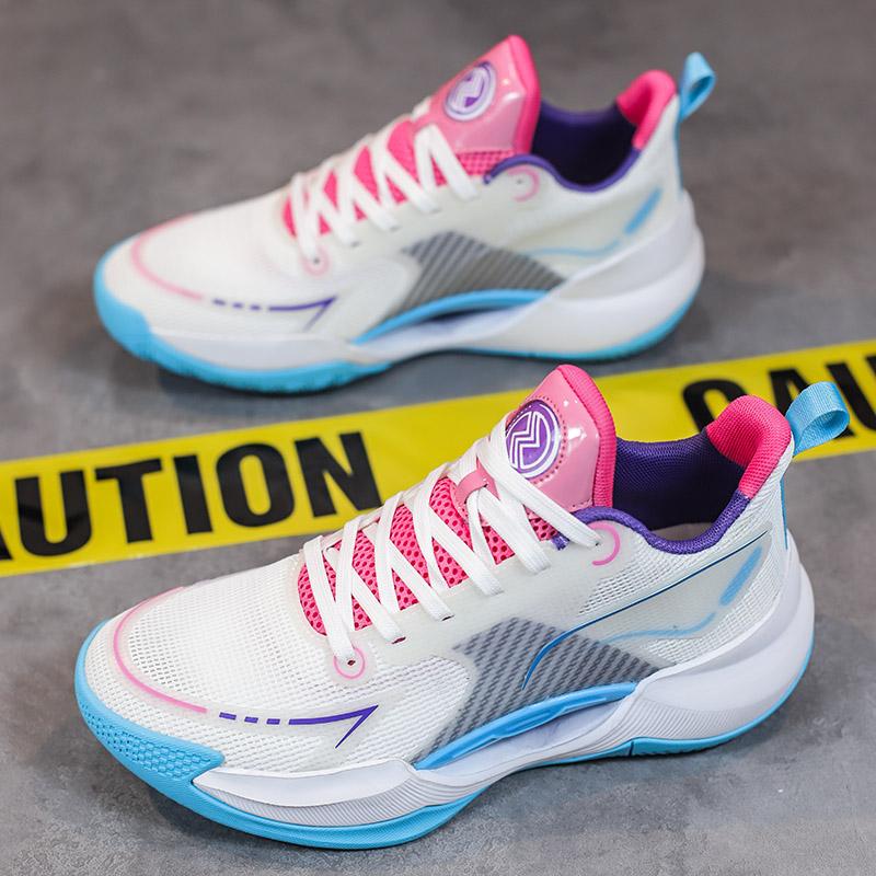 Autumn New Mesh Breathable Basketball Sports Shoes Sports Shock Absorption Casual Running Tide Shoes
