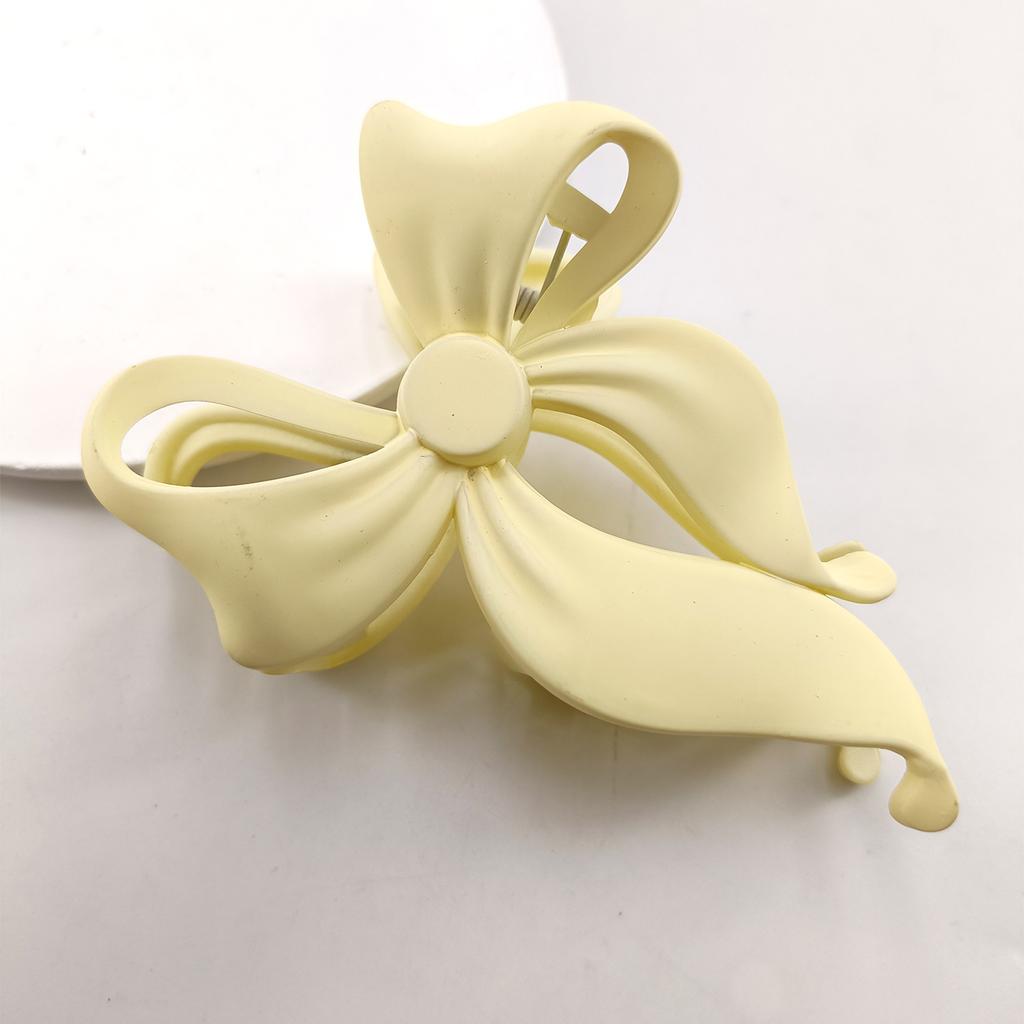 Pinza per Capelli a Nodo Farfalla Colorata con Effetto 3D Pinza a Squalo Fermaglio alla Moda per Chignon Pinza Professionale per Capelli