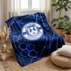 Millwall Football Print Flannel Blanket, Soft Warm Lightweight Throw Blanket for Sofa Bed Camping