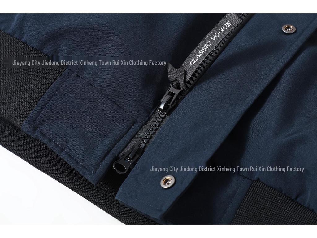 Women's American Style Down Jacket - 2025 Winter Warm, Windproof & Waterproof Pilot Coat