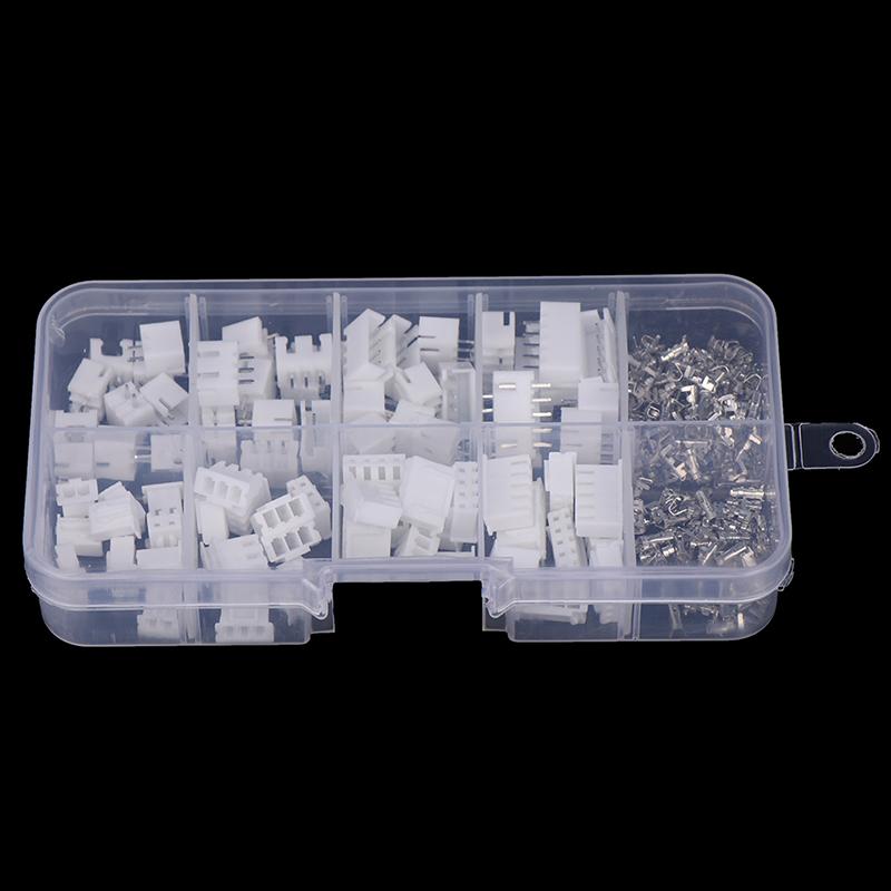 

230Pcs/Box Xh 2.54 2P 3P 4P 5Pin 2.54Mm Pitch Terminal Kit Jst Connector one size
