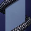 HDMI 2.1 8K 60Hz 1.5m cotton braided cable black