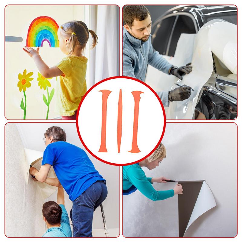 Vehicle Window Tinting Tools Window Tint Kit Car Wrapping Tools Ergonomic Car Wrap Kit For Film Installation Car Wrapping Tools