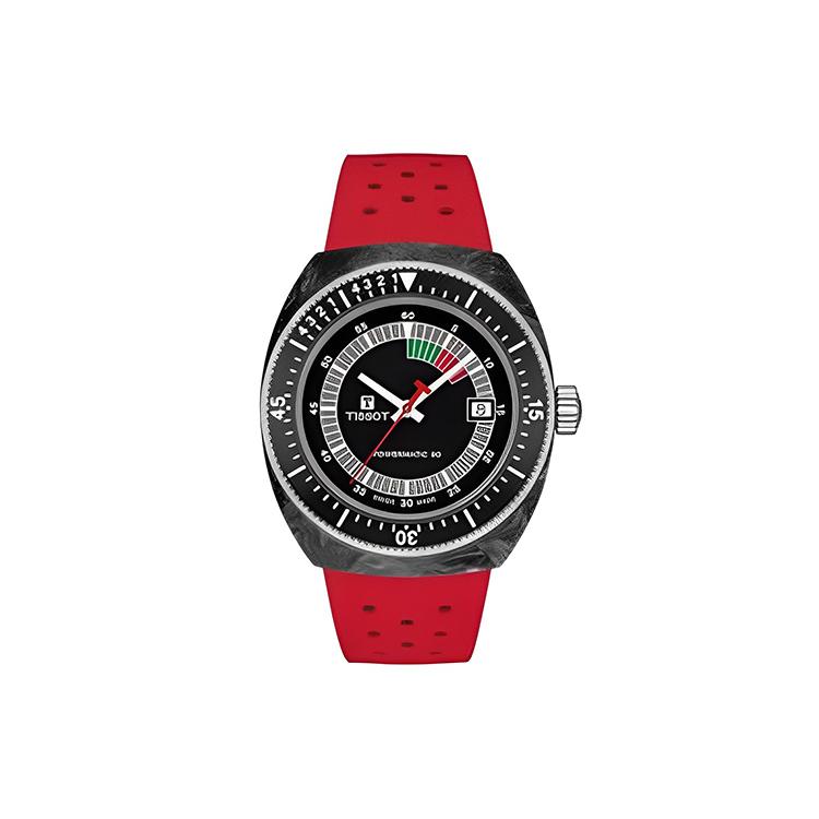 TISSOT Sideral Автоматический Механический Механизм Водонепроницаемость 300 метров Мужские Часы Часы 41 мм Черный Циферблат T145.407.97.057.02 Black
