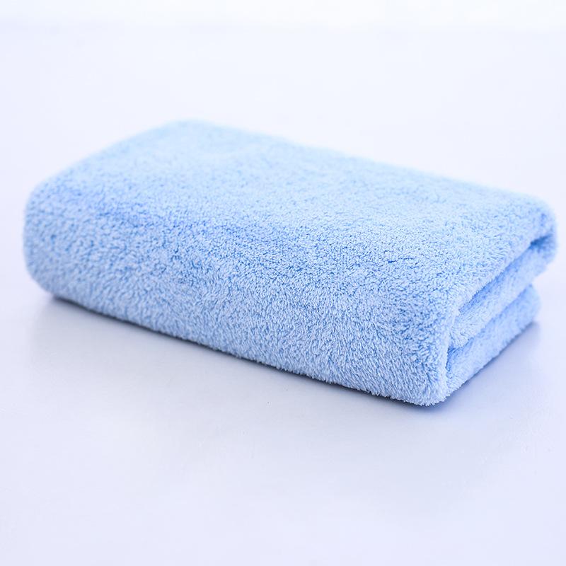 

Towels with High Good Density Coral Velvet Cut Edge Beauty Makeup Remover Gift Plush Moisture-wicking Microfiber Towel Bath Towel 70 * 140cm