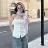 Fluffy Y2k Bow Scarf Harajuku Women Scarf Elegant Bowknot Fur Scarf  Streetwear
