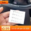 Autoaufkleber Tesla 3D Metall Auto Kreative Aufkleber Wasserdicht Schmutzabweisend Aufkleber Für Tesla Model 3 Model S X Model Y Roadster Spac