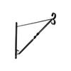 Leecroft Hanging Basket Brackets Black 15''