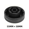 55mm + 30mm Wheel Nut Socket Tool Multistrada Diavel Disassembly Tools For Ducati 1098 1198 1199