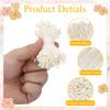 400Pcs Artificial Pearl Stamens Double Ended Vivid Floral Buds for DIY Flower Making and Party Favor Decorations