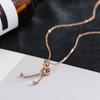316L Stainless Steel No Fading Chinese Style Lucky Gourd Necklace Simple Stainless Steel Women's Necklace Wholesale Necklace for Women