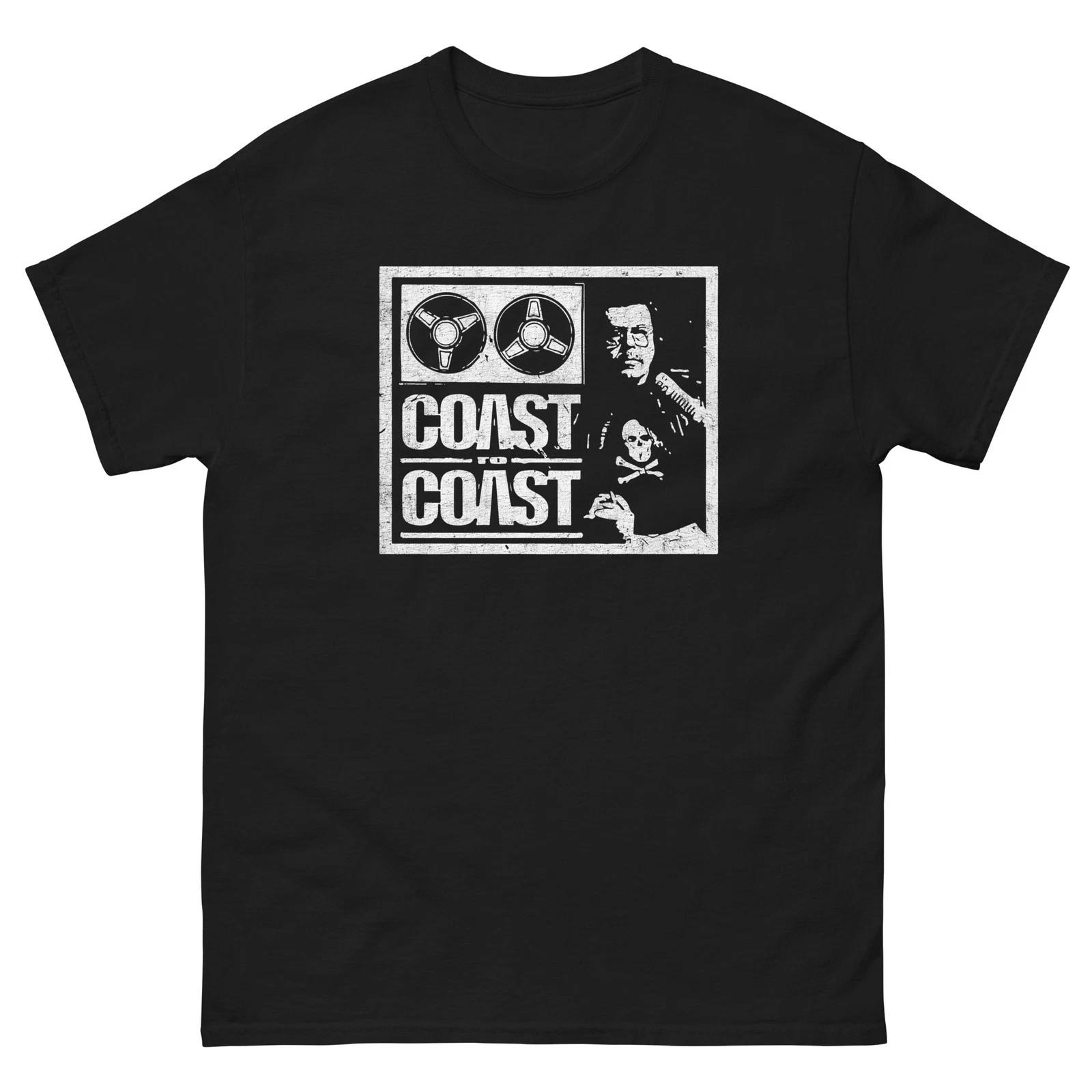 Coast To Coast Art Bell Graphic Tee 100% Cotton T-shirt Mens Tees Top Unisex classic tee M
