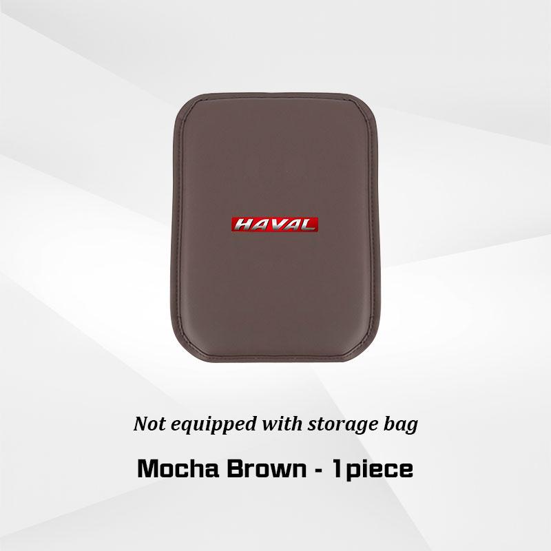 Car Armrest Mat Protector Pad for Haval Jolion H6 H9 F7X F7 H2S H7 H1 M6 M4 H3 H4 H5 H8 F5 H2 Leather Elbow Cover Storage Pocket