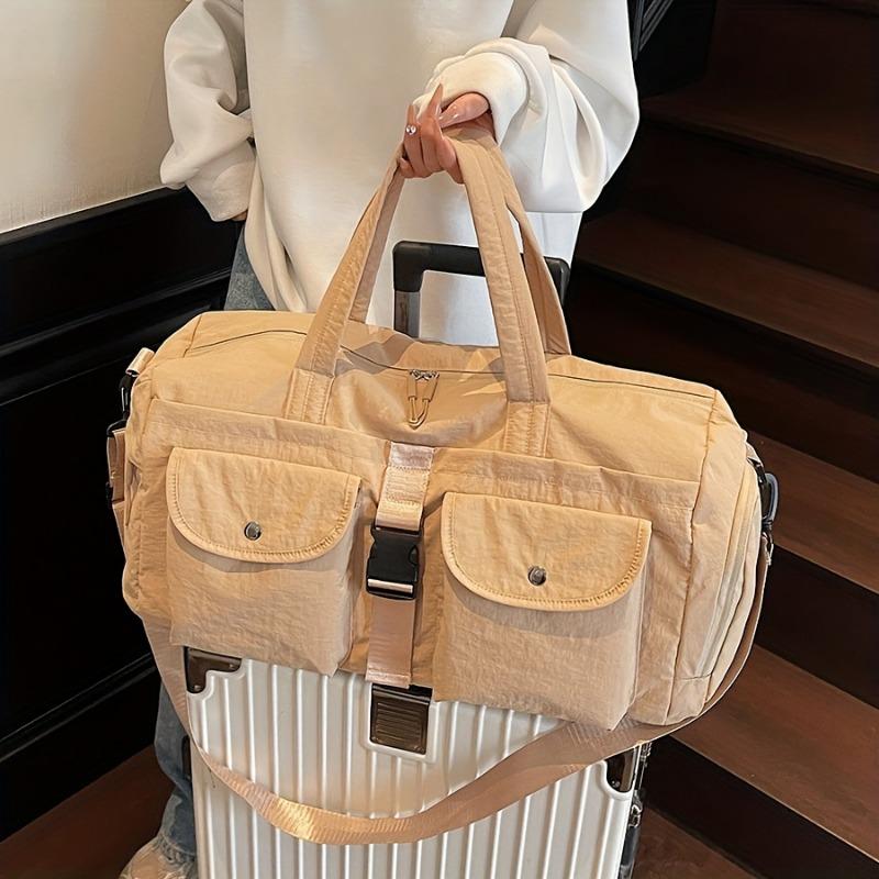 Large Capacity Gym & Travel Duffel Bag with Dry/Wet Separation, Spacious Weekend Travel Duffels,  Ideal for Travel and Fitness Enthusiasts