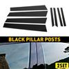 2Set Window Pillar Black Molding Posts Cover Door For Trims 2012-2015 Honda Civi