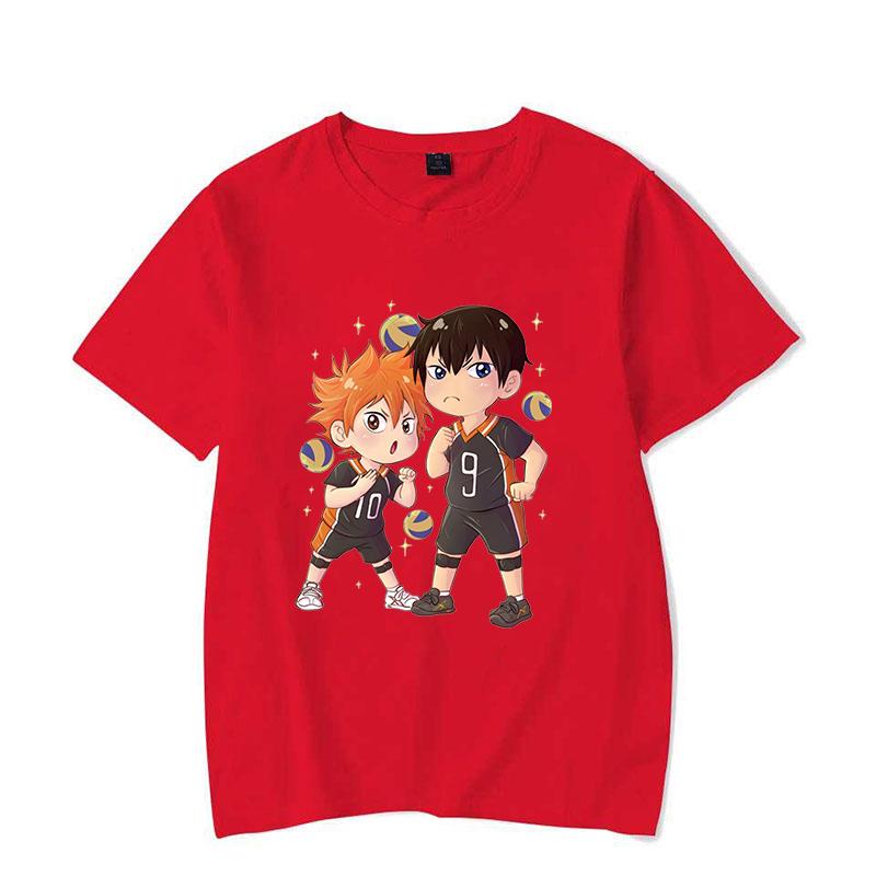 Hot Anime Caracas Shoyo Hinata Tobio Kageyama Graphic T Shirt Women'S Fashion T-Shirts Short Sleeve Shirts Mama Summer T-Shirts