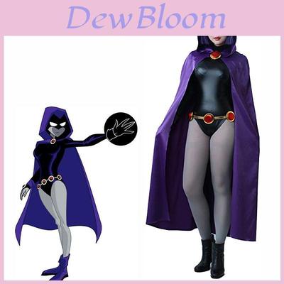Atmungsaktiver und exzellent gefertigter Comic-Superhelden-Jumpsuit für Damen