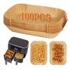Heißluftfritteusen-Einlagen Einweg-Papier-Einlagen Antihaft-Backpapier