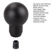 Universal Car Shift Knob, Aluminum Manual Gear Stick, Weighted Round Ball with 3 Adapters for Truck SUV