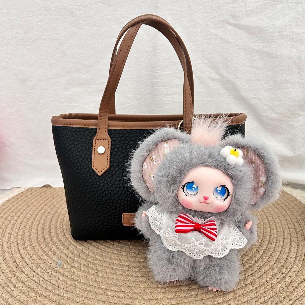 Cartoon Vinyl Plush Doll Kawaii Koala Hanging Keychain Keyring Bag Pendant Party Gift