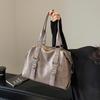 PU Leather Underarm Bag Retro Crossbody Bag with Adjustable Strap Tote Bags for Women