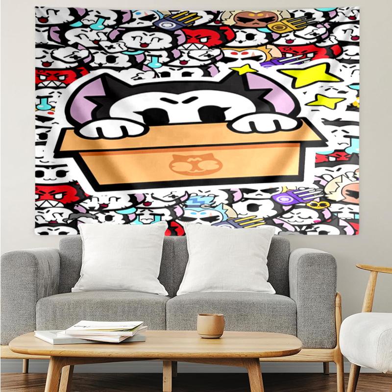 Game Adventure Heroes Tapestry Hanging for Bedroom,Livingroom, Playroom,Decor Art Room Wall Tapestry Holiday and Birthday Gifts