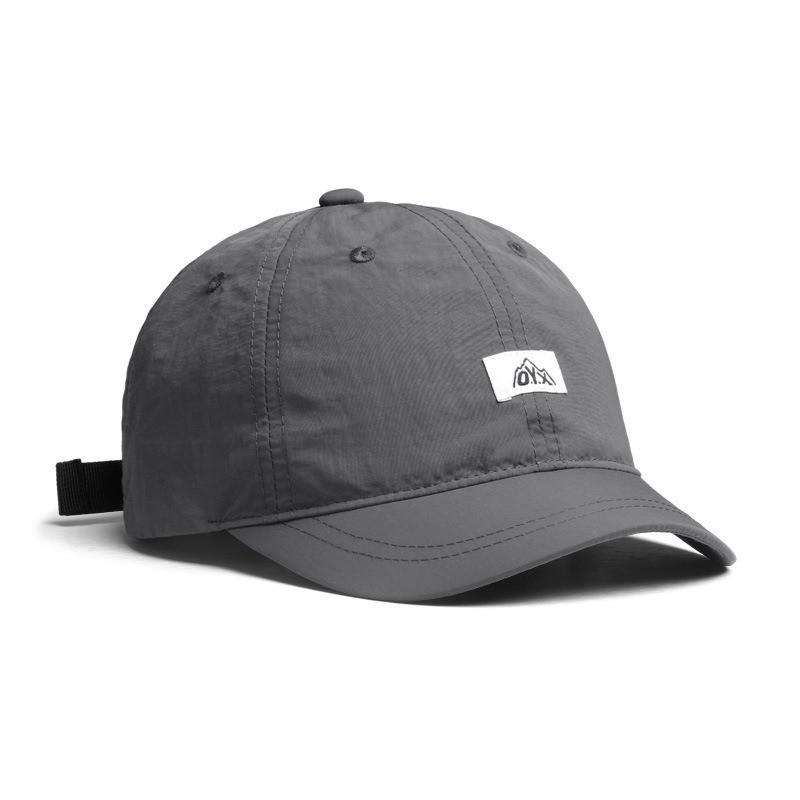 

Style Ladies Short Brim Cap With Breathable Polyester Fabric And Adjustable Fit For Sports And Leisure сірий колір