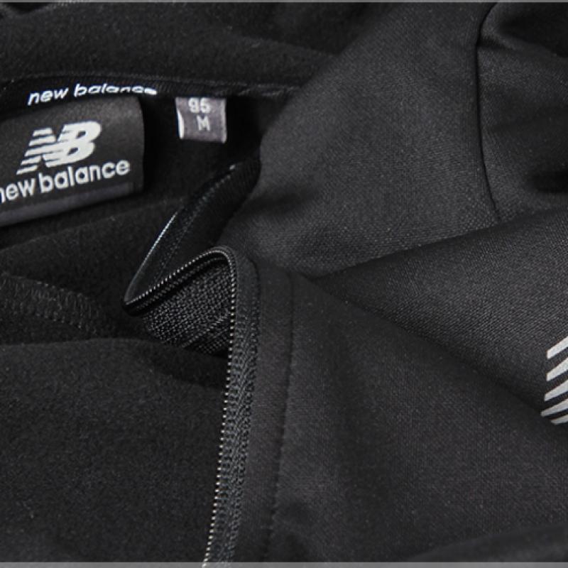 New Balance Uni Brushed Training Hooded Zip Up Jacket Nbmda47083 19 Black