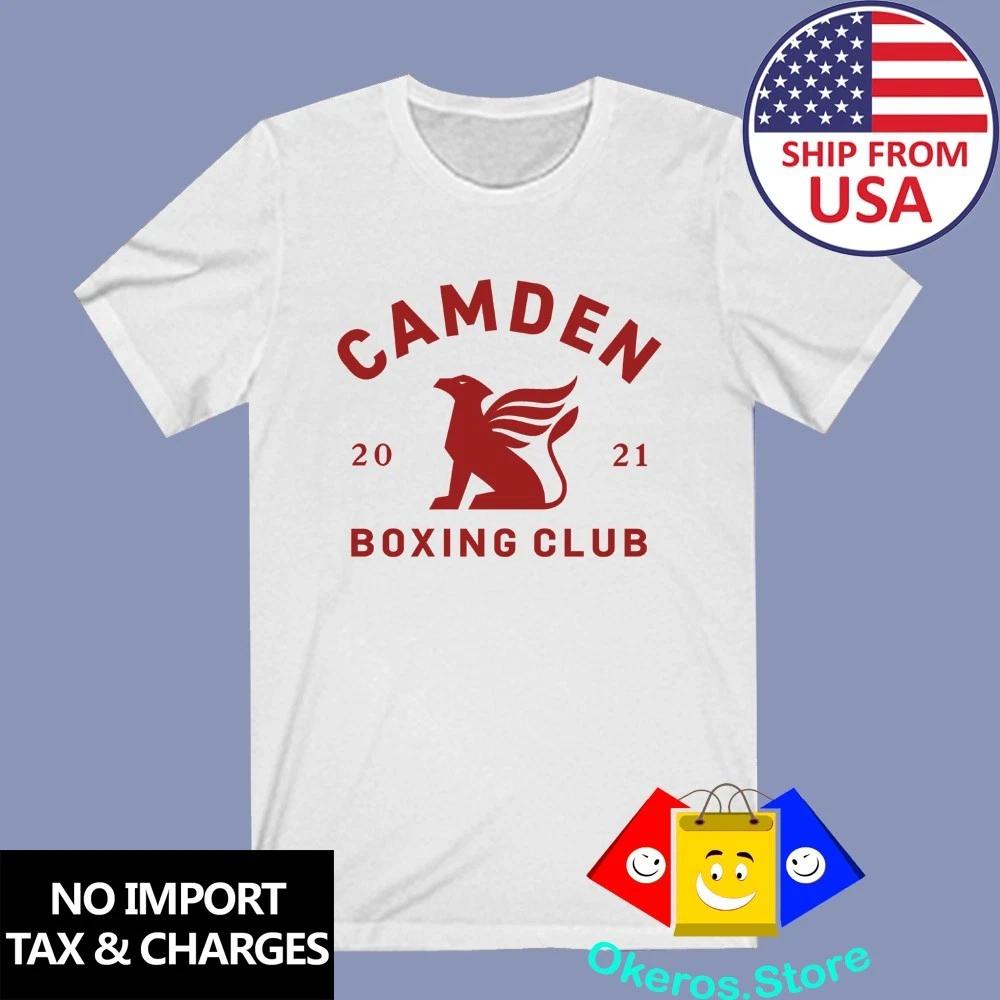 Camden Boxing Club Men s White Size S to 3XL 4XL