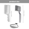 3PCS Fade Comb Set – Professional Hair Cutting Comb for Men, Barber Comb for Trimming & Blending, Heat Resistant (3 Sizes)