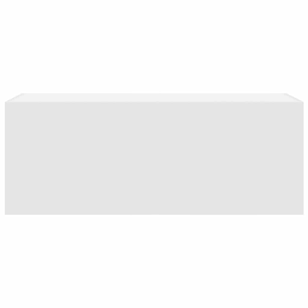 Vidaxl Wall-Mounted Bathroom Cabinet, White, 80X25X40 Cm