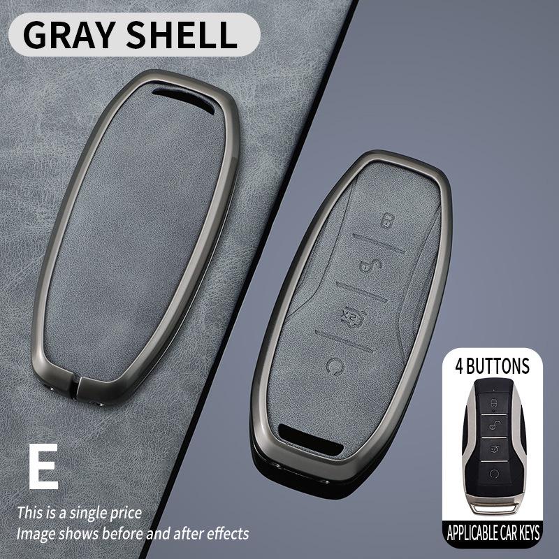 Premium Key Case for BYD Pro: Compatible with Song Plus, Yuan DMI, Dolphin, Han, Tang, Qin, Han EV - Protective Shell with Buckle