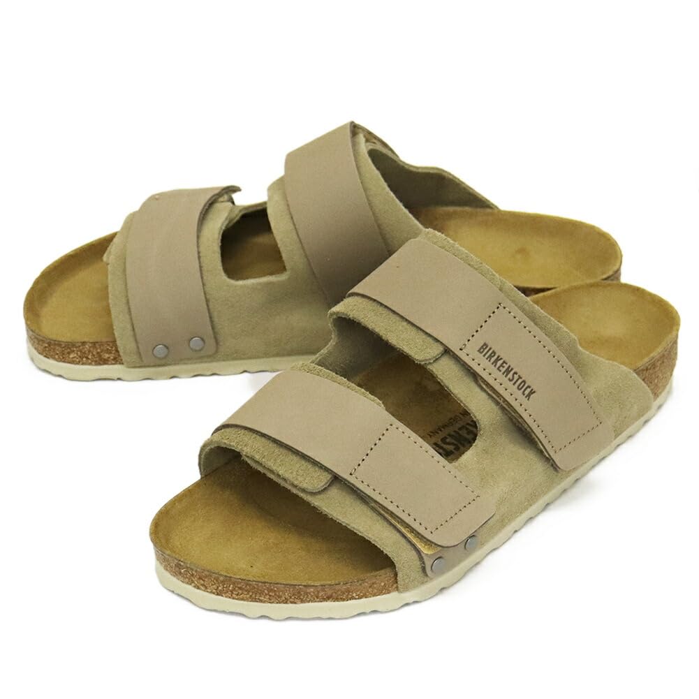 

Birkenstock 1025690 UJI Нубук Замшевая Кожа Обычный 43см Сандалии, Серо-коричневый, Ширина, - Прибл.. 28,0 см