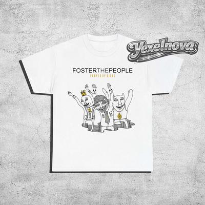 Foster The People Pumped Up Kicks Graphic T-Shirt, Indie Band Music Tee