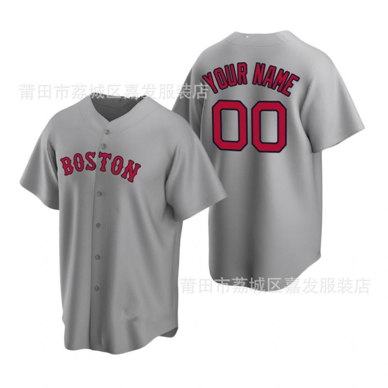Boston Red Sox Camiseta de Béisbol Ropa para Fans Número Personalizado 34 Ortiz 5 11 Algodón Unisex Camiseta Deportiva