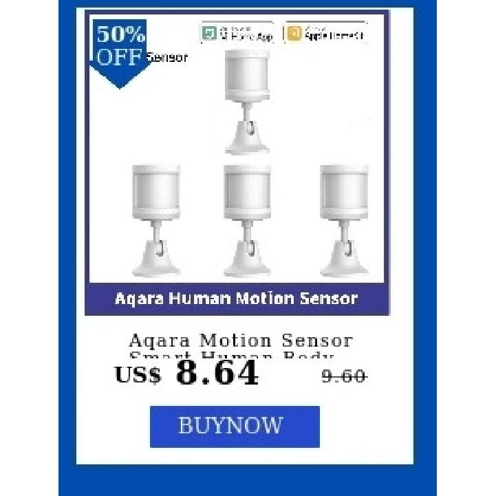 Global Edition Aqara Human Body Motion Sensor Smart Wireless ZigBee Smart Home Alarm System Sensor For Mi Home Homekit APP