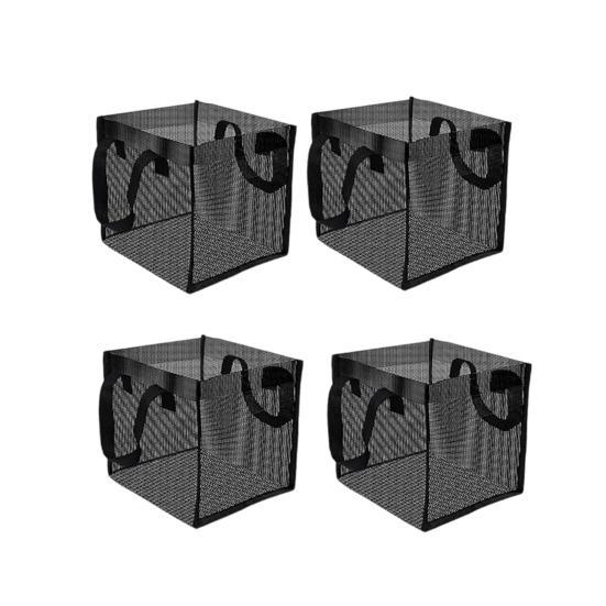 Mesh Pond Plant Basket Aquatic Plant Grow Bag Reusable Large Planter Pots with Handles for Growing Water Lilies Lotus Aquatic Plants