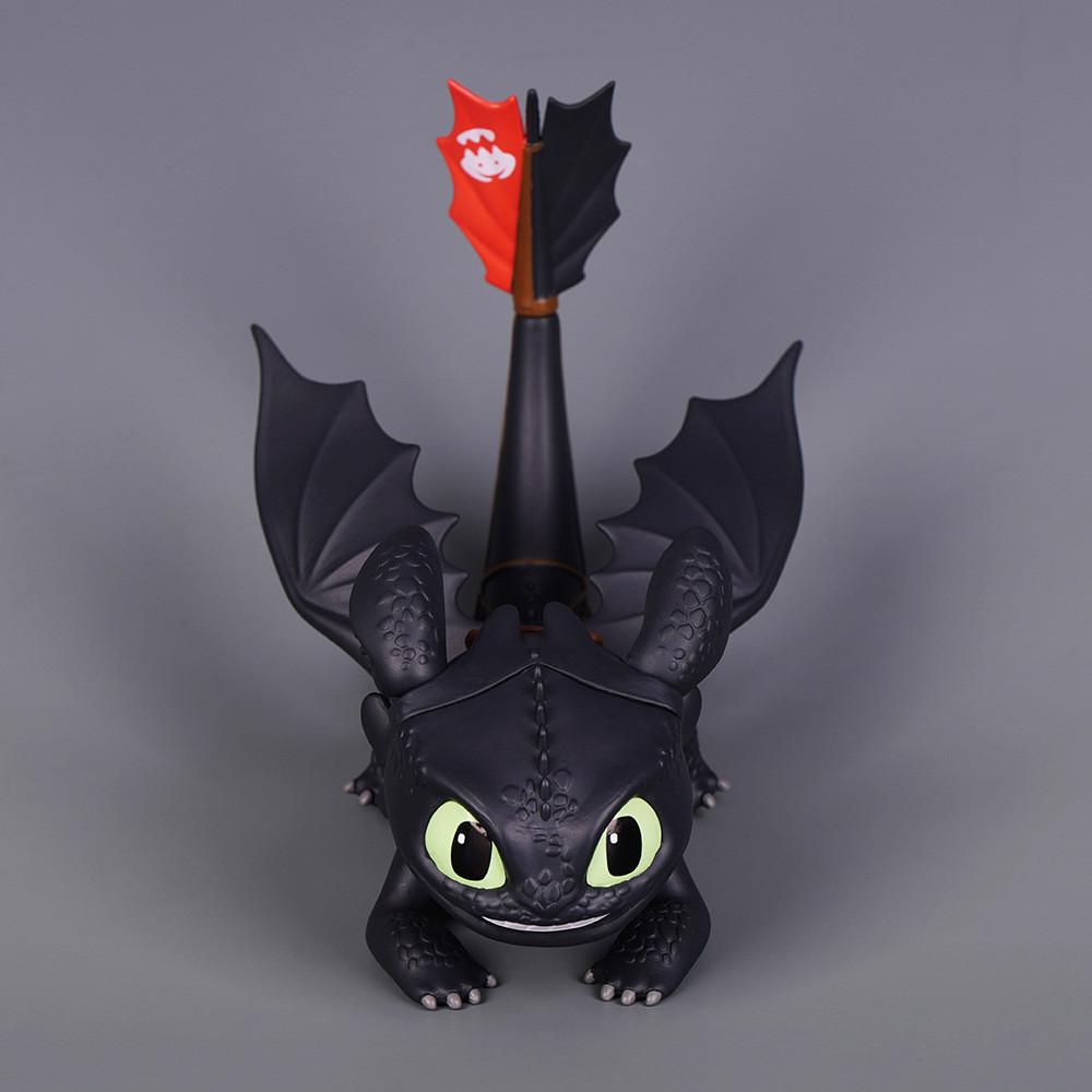 How To Train Your Dragon Toothless Plastic Model With Movable Joints For Kids And Fans